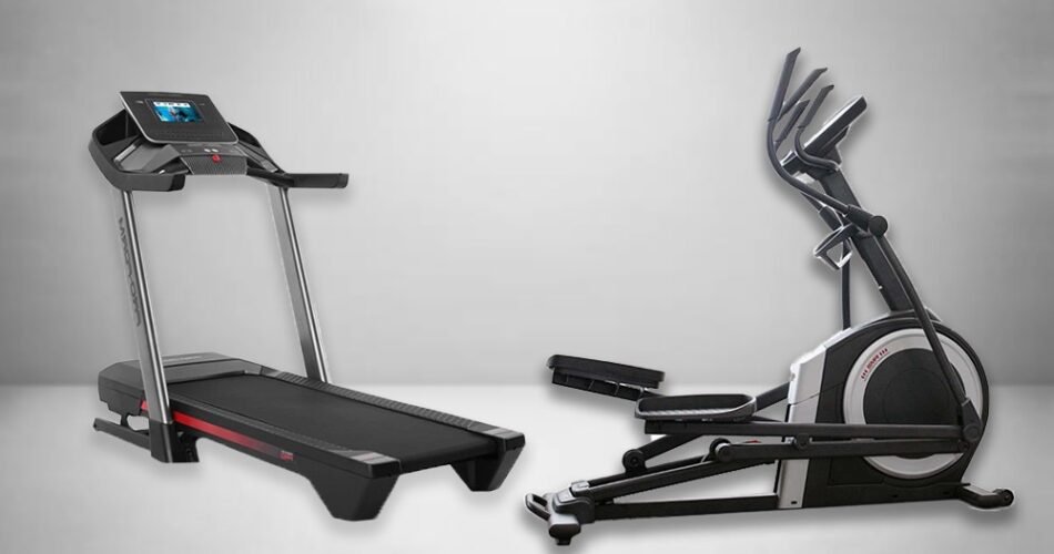 Treadmill Elliptical Combo