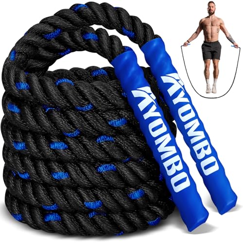 Ayombo Jump Rope, Weighted Jump Rope for Fitness, 1 lb...