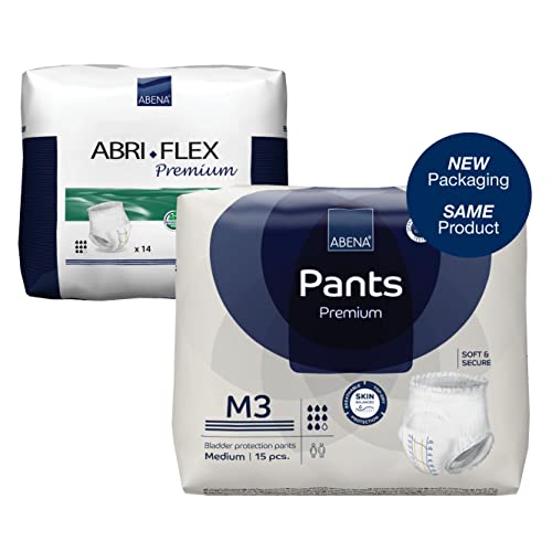 Abena Pants, Premium Protective Underwear, Level 3, (Medium...