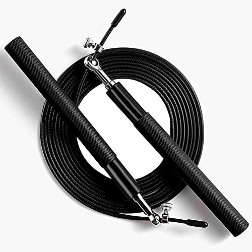Speed Jump Rope - 360° Swivel Ball Bearing - Adjustable...