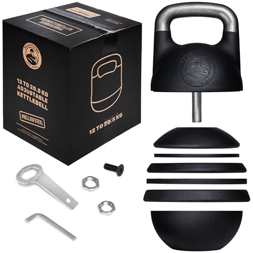 Adjustable Kettlebell Set [Bells of Steel] Kettle Bell...