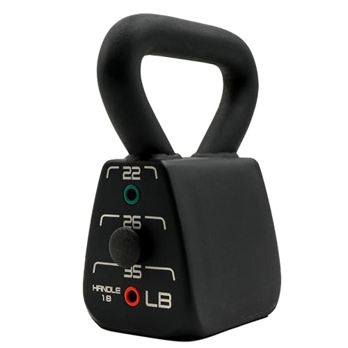 PowerBlock Adjustable Kettlebell, 18-35 lb. Weight Set,...