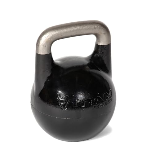 Titan Fitness Adjustable Competition Kettlebell, 12-32 KG,...