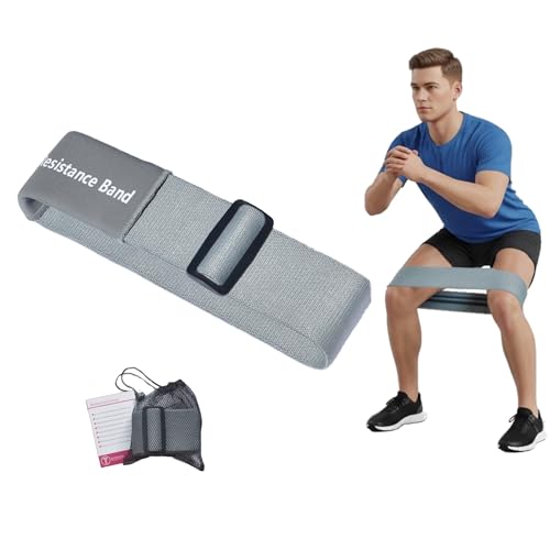 Adjustable Fabric Resistance Bands with Heavy Resistance...