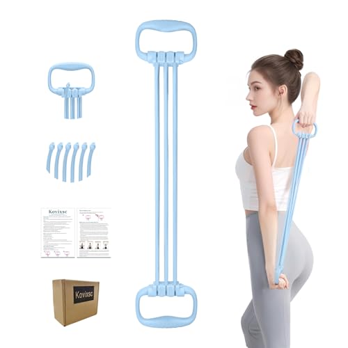 Kovixsc Figure 8 Resistance Band for Women 15-90LBS,...