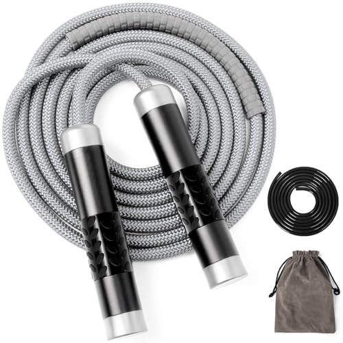 Mangodan 1LB Weighted Jump Ropes for fitness Women Men,...