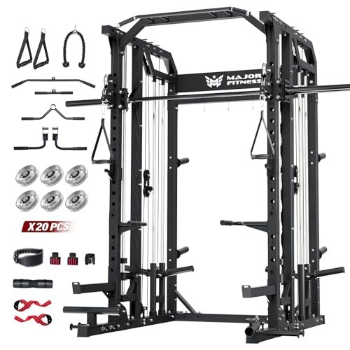 Major Fitness Drone2 Advanced Smith△ Machine – All-in-One...