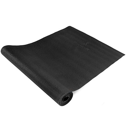 ProsourceFit Classic Yoga Mat 1/8” (3mm) Thick, Extra Long...