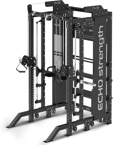 Commercial Cable Crossover Exercise Machine All in One...