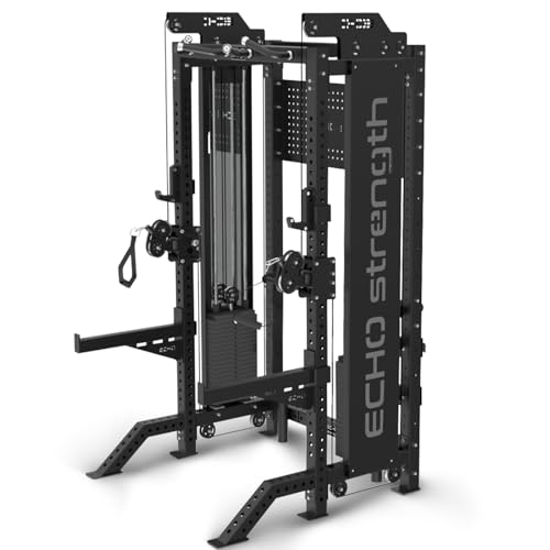 Commercial Functional Trainer Cable Machine with Dual...
