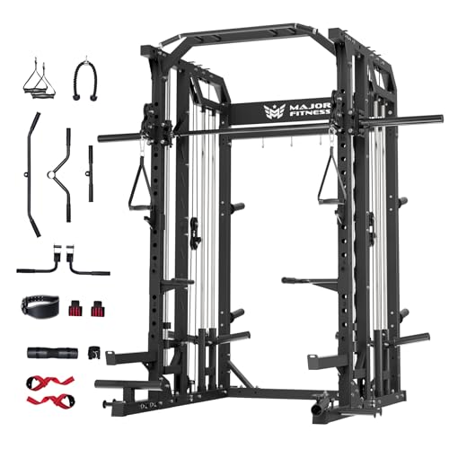 Major Fitness Drone2 Smith△ Machine – All-in-One Home Gym...