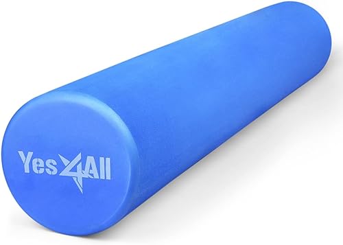 Yes4All EVA Firm Foam Roller for Back - Round Roller...