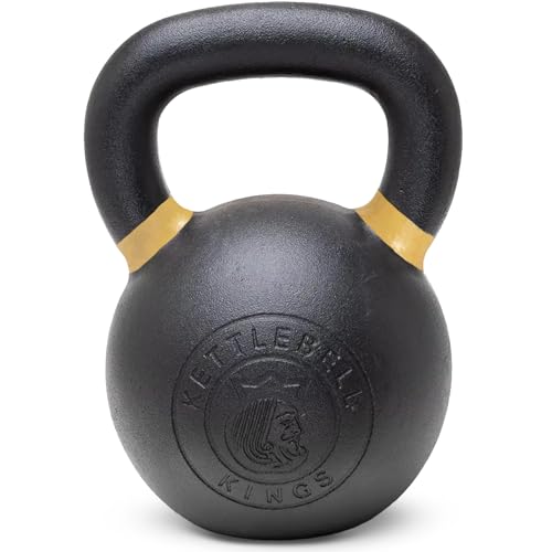 Kettlebell Kings Powder Coated Kettlebell, 14KG/31LB, Cast...