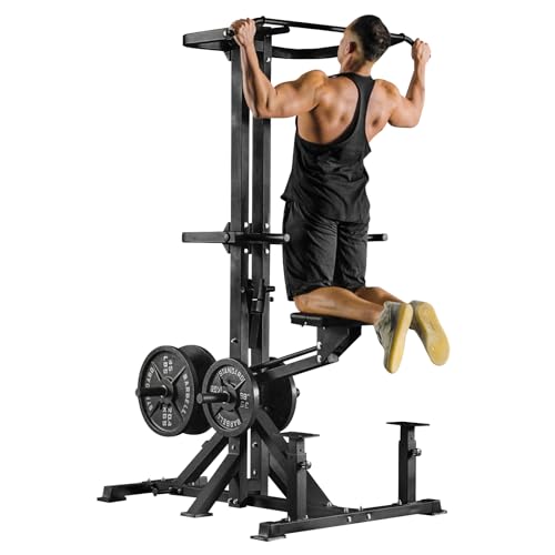 Assisted Pull Up Machine, GMWD 600 lbs Leverage-Assisted...