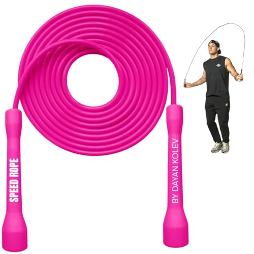 Swissskip Speed Jump Rope by Dayan Kolev, 5mm PVC...