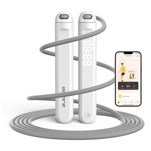 Jump Rope, Tangle free rapid speed jump ropes with...