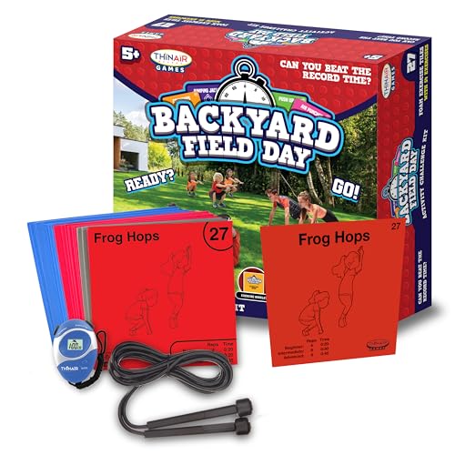 Playful Minds Backyard Field Day Obstacle Course Game –...
