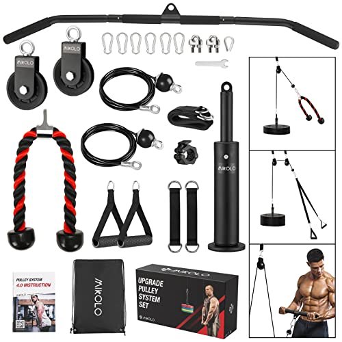 Mikolo Upgraded Weight Lift Pulley System - LAT Pulley...