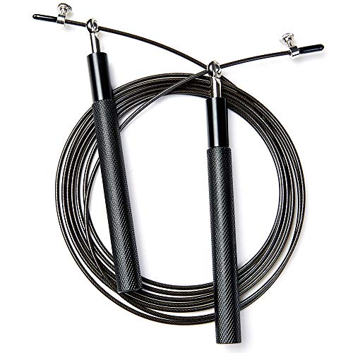 Speed Skipping Rope Adjustable Jumping Rope with Aluminum...