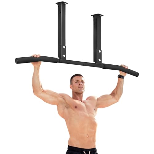 ATENTO Multifunctional Pull Up Bar for Ceiling Mount or...