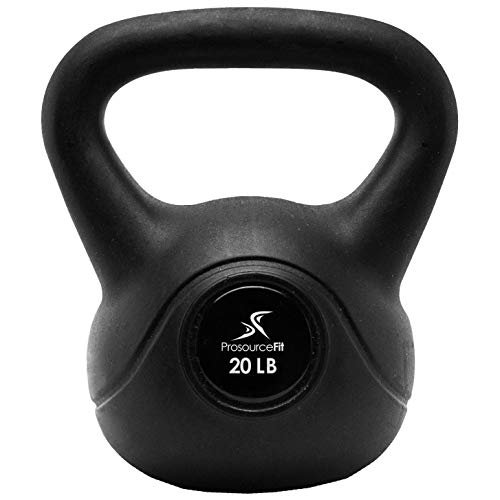 ProsourceFit Vinyl Plastic Kettlebell from 10, 15, 20, 25,...