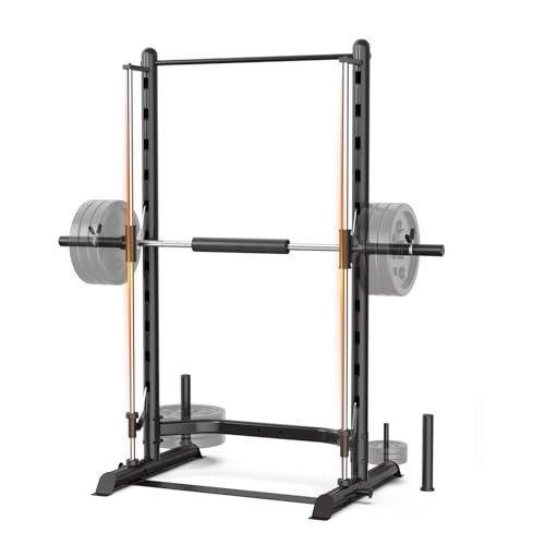 SincMill Squat Rack for Home Gym Bench Press bar Weight...