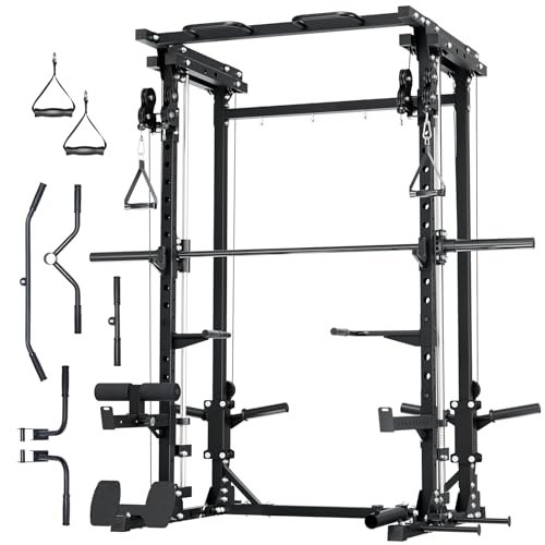 Major Fitness Drone3 Smith Machine, All-in-One Home Gym...