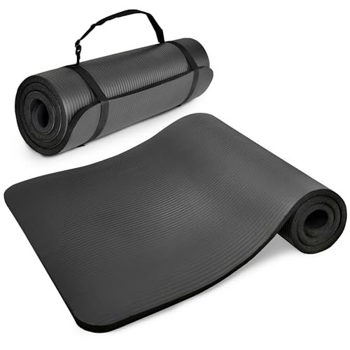 BalanceFrom GoCloud 71x24 Inches Extra Thick Yoga Mat...