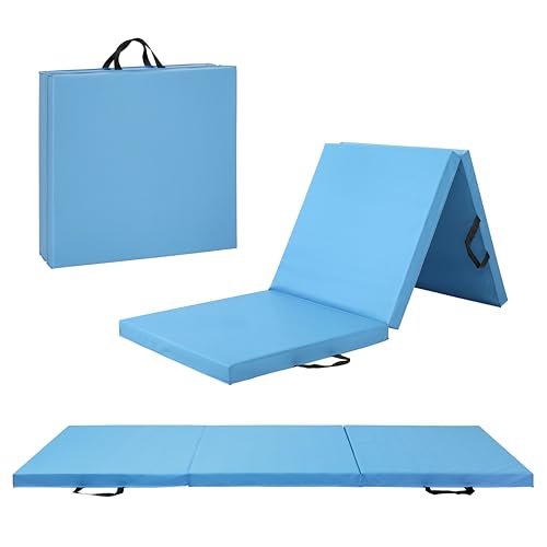 CAP Barbell Folding Exercise Mat – Durable, Anti-Tear,...
