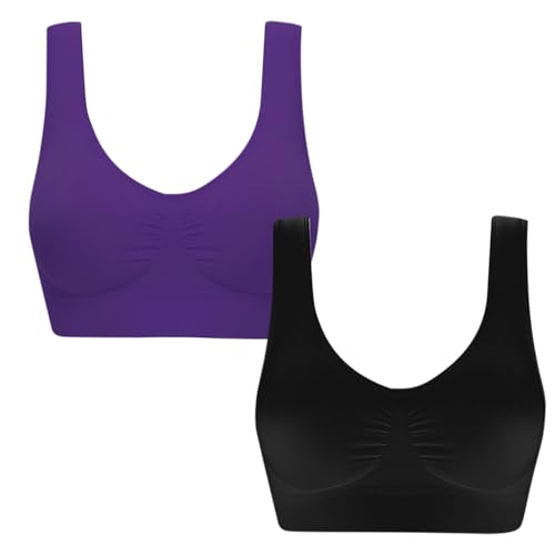 Generic Deals with Service Womens 2PCS Everyday Bras Plus...
