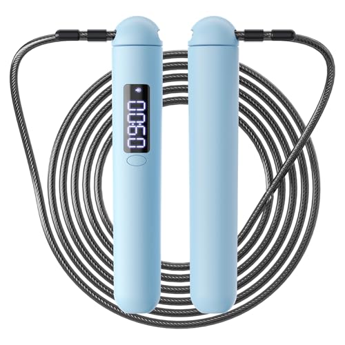 ACHDOFITS Smart Jump Rope – Customisable Calorie, Count and...