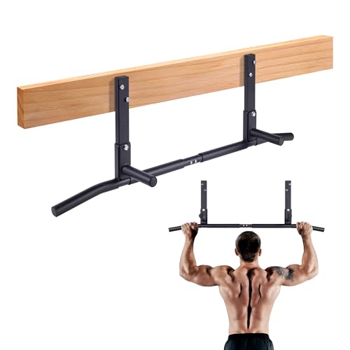 AmStaff Fitness Joist Mount Pull Up Bar, Ceiling Mounted...