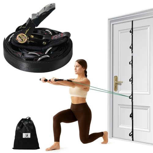 Slim Panda Door Anchor Strap for Resistance Bands, Door...