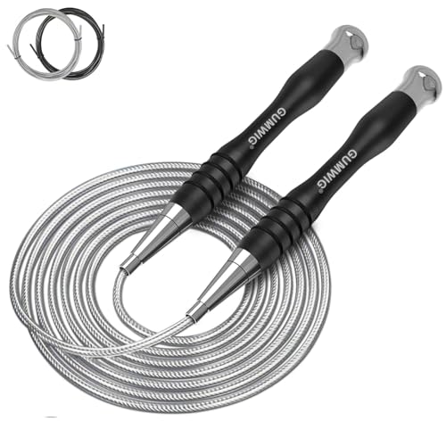 GUMWIG High Speed Jump Rope for Adults Men Women, Double...
