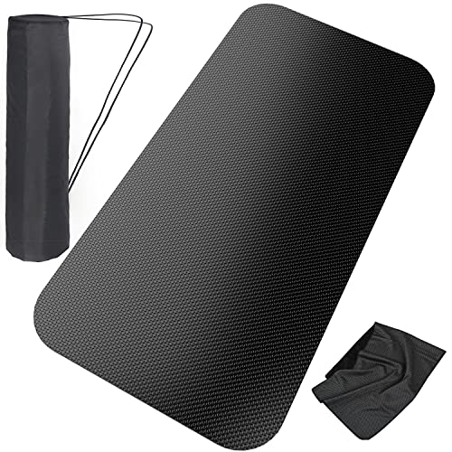 Protective Treadmill & Stationary Bike Mat - Waterproof,...
