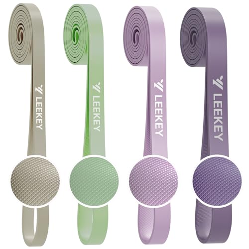 LEEKEY Resistance Bands Set for Pull-Up Assistance &...