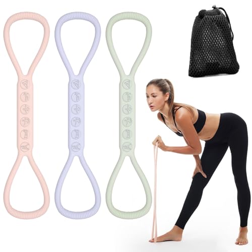 2025 Upgraded Figure 8 Resistance Band for Physical...