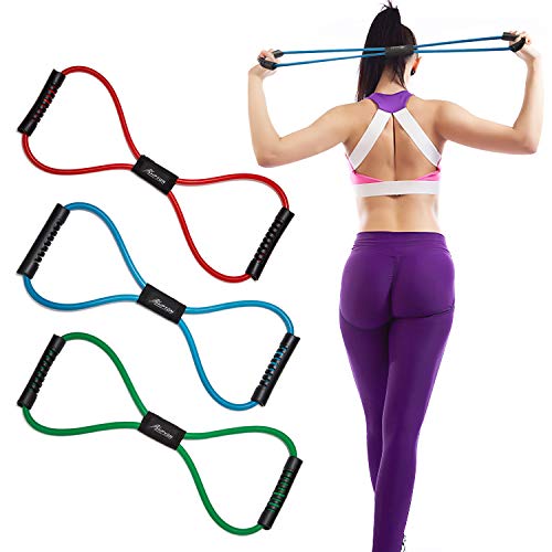 HPYGN Resistance Bands, Figure 8 Exercise Bands for Women...
