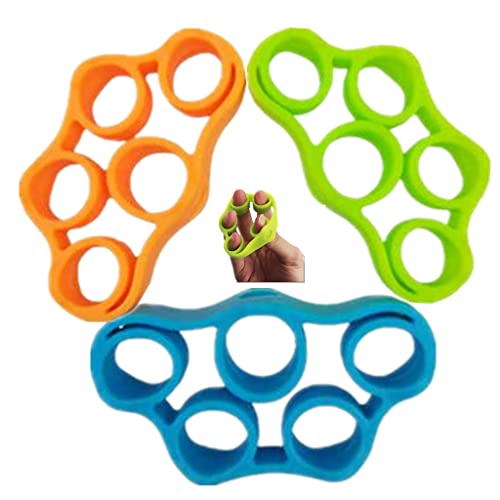 FMELAH 3pcs Finger Stretcher Exerciser, Hand Grip...