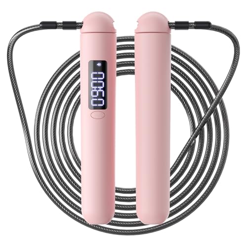 ACHDOFITS Smart Jump Rope – Customisable Calorie, Count and...