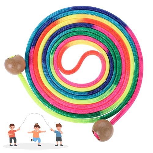 Long Jump Rope for Kids 16 FT Adjustable Skipping Rope...