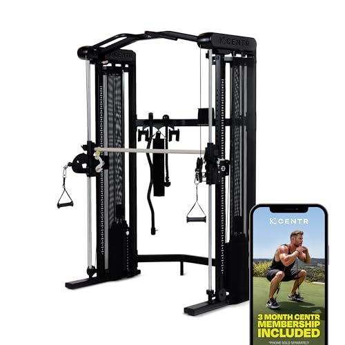 Centr 3 Home Gym Functional Trainer with Selectorized Smith...