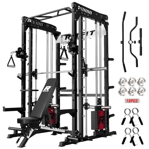 RitFit WSM1 Weight Stack Set 286lbs for M1 Smith Machine,...