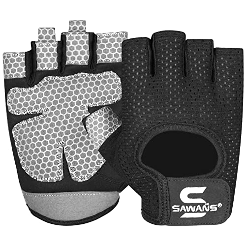 SAWANS Workout Gloves for Men and Women Weight Lifting...