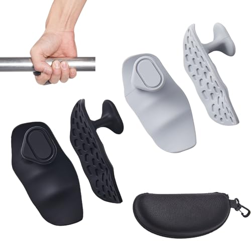Anti-Slip Workout Rubber Weight Grips, Ergonomic Rubber...