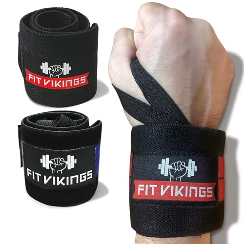 Gym Wrist Wraps for Weightlifting - Professional 18