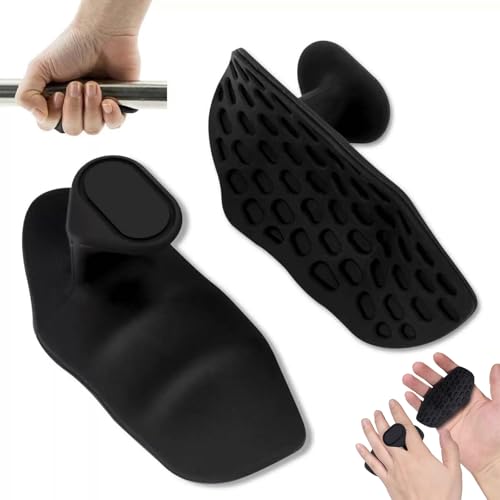 Pofsnnx Anti-Slip Workout Grips – Ergonomic Gym Hand Grips...