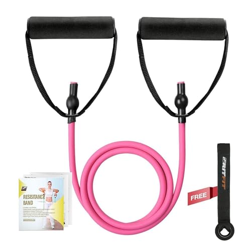 RitFit Single Resistance Exercise Band with Comfortable...