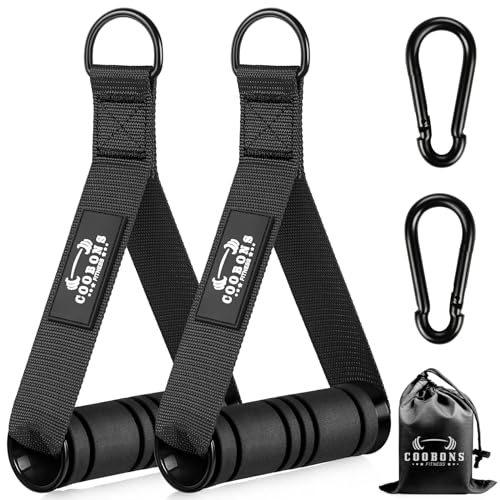 Heavy Duty Exercise Handles, Gym Cable Handles for Cable...