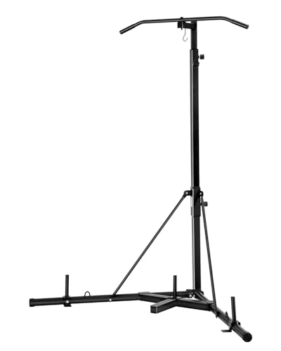 VEVOR 2 in 1 Punching Bag Stand, Steel Heavy Duty...